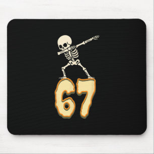 67 Halloween-Meme 6 7 Zahlen Sechs Sieben Lustige Mousepad