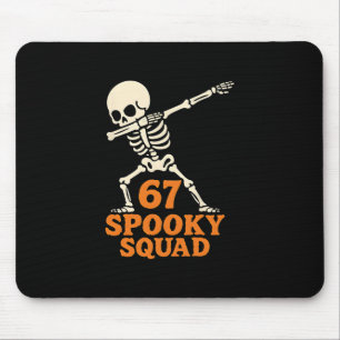 67 Halloween Meme 6 7 Zahlen Sechs Sieben Lustige Mousepad
