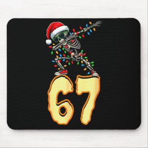 67 Halloween-Meme 6 7 Zahlen Sechs Sieben Lustige  Mousepad
