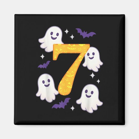 67 Halloween Meme Funny Six Seven Halloween Costum Magnet (Vorne)