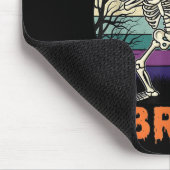 67 Halloween Meme Six Seve Skeleton Zahlen Funny Mousepad (Ecke)