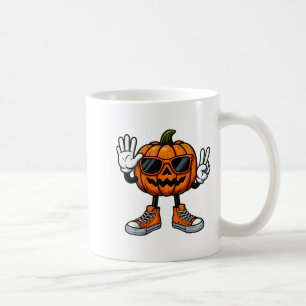 67 Halloween Pumpkin Funny Brainrot Meme Kids Six Kaffeetasse