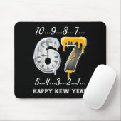 67 Happy New Year Six Seven Funny Countdown 2026 B Mousepad (Mit Mouse)
