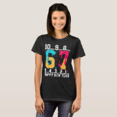 67 Happy New Year Six Seven Funny Countdown 2026 T-Shirt (Vorne ganz)