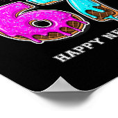 67 Happy New Year's Eve Six Seven Funny 2026 Brain Poster (Ecke)