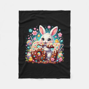 67 Hase Sechs Sieben 6 7 Ostertag Kinder Fleecedecke