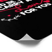 67 Hearts Valentines Romantic Cute Saying 67 Valen Poster (Ecke)