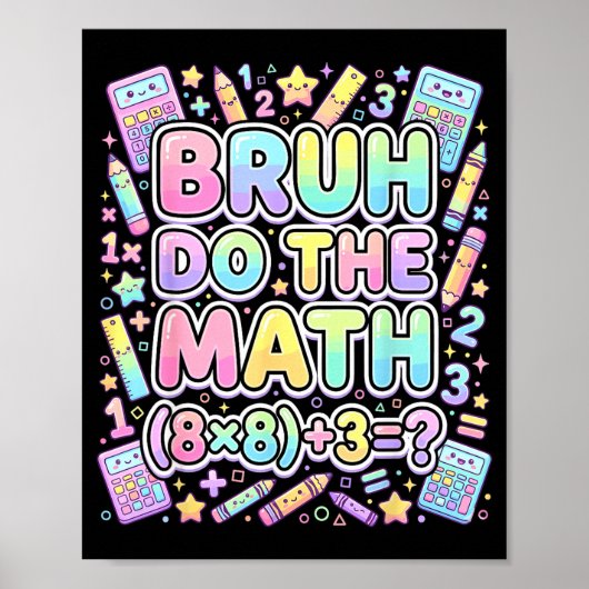 67 Hemd Six Seven Meme 6-7 Jungen Kinder Mädchen B Poster (Vorne)