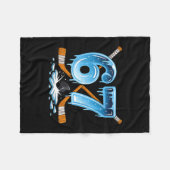67 hockey 6 7 fleecedecke (Vorderseite (Horizontal))