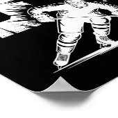 67 Hockey Cool Six Seven Gen Alpha Slang Winter St Poster (Ecke)