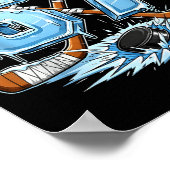 67 Hockey Drip Number Funny Meme Style Boys Graphi Poster (Ecke)