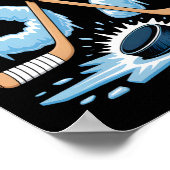 67 Hockey Drip Number Funny Meme Style Cool Graphi Poster (Ecke)