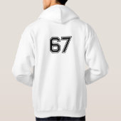 67 HOODIE (Rückseite)