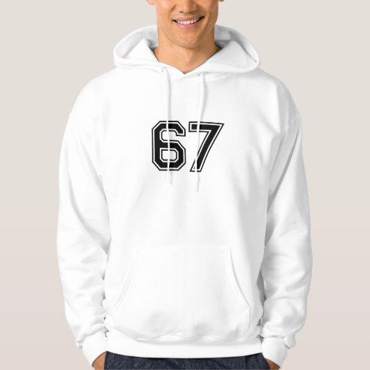 67 HOODIE (Vorderseite)