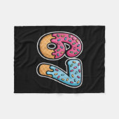 67 Ice Cream Drip (ck Only) Fleecedecke (Vorderseite (Horizontal))