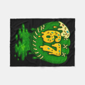 67 Ice Cream Drip Funny Six Seven Baseball  Fleecedecke (Vorderseite (Horizontal))