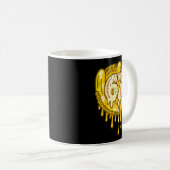 67 Ice Cream Drip Funny Six Seven Baseball  Kaffeetasse (VorderseiteRechts)