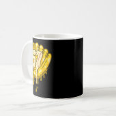 67 Ice Cream Drip Funny Six Seven Baseball Kaffeetasse (Vorderseite Links)