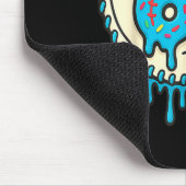 67 Ice Cream Drip Funny Six Seven Baseball  Mousepad (Ecke)