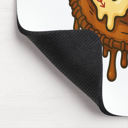 67 Ice Cream Drip Funny Six Seven Baseball  Mousepad (Ecke)