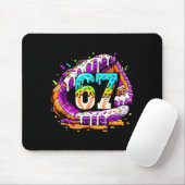 67 Ice Cream Drip Funny Six Seven Player 67th Birt Mousepad (Mit Mouse)