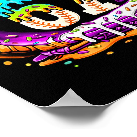 67 Ice Cream Drip Funny Six Seven Player 67th Birt Poster (Ecke)