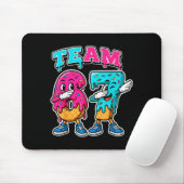 67 Ice Cream Drip Gen Alpha Slang Six Seven Meme 6 Mousepad (Mit Mouse)