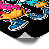 67 Ice Cream Drip Gen Alpha Slang Six Seven Meme 6 Poster (Ecke)