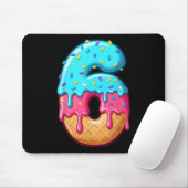 67 Ice Cream Drip Meme Funny 6 7 Halloween Costume Mousepad (Mit Mouse)