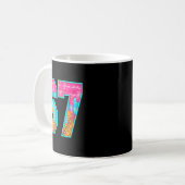 67 Ice Cream Drip Meme Funny Six Seven Funny Numbe Kaffeetasse (Vorderseite Links)