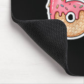 67 Ice Cream Drip Meme Funny Six Seven Gen Alpha ( Mousepad (Ecke)