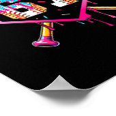 67 Ice Cream Drip Meme Funny Six Seven Gen Alpha ( Poster (Ecke)