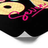 67 Ice Cream Drip Meme Funny Six Seven Gen Alpha S Poster (Ecke)