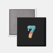 67 Ice Cream Drip Meme Funny Six Seven Matching Pa Magnet (Vorderseite/Rückseite)