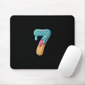67 Ice Cream Drip Meme Funny Six Seven Matching Pa Mousepad (Mit Mouse)