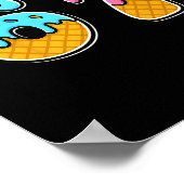 67 Ice Cream Drip Meme Funny Trendy Meme For Men W Poster (Ecke)