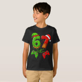67 Ice Cream Drip Meme Gamer Six Seven Christmas B T-Shirt (Vorne ganz)