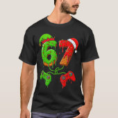 67 Ice Cream Drip Meme Gamer Six Seven Christmas B T-Shirt (Vorderseite)