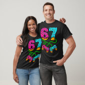 67 Ice Cream Drip Meme Gamer Six Seven Gen Alpha S T-Shirt (Unisex)