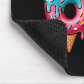 67 Ice Cream Drip Meme Mousepad (Ecke)