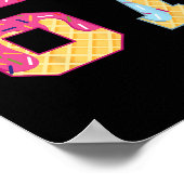 67 Ice Cream Drip Meme Six Seven Gen Alpha Slang 1 Poster (Ecke)