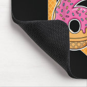 67 Ice Cream Drip Meme Six Seven Gen Alpha Slang _ Mousepad (Ecke)