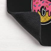 67 Ice Cream Drip Meme Six Seven Gen Alpha Slang ( Mousepad (Ecke)