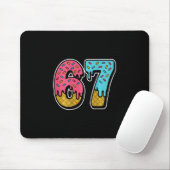 67 Ice Cream Drip Meme Six Seven Gen Alpha Slang ( Mousepad (Mit Mouse)