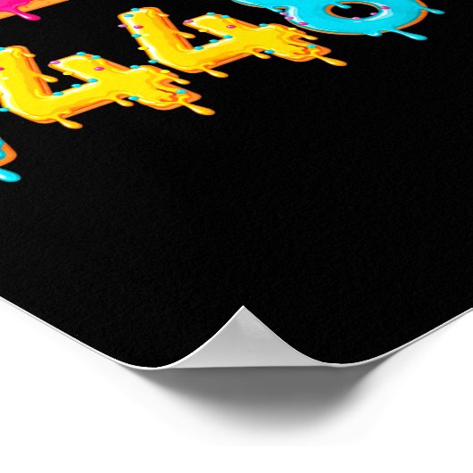 67 Ice Cream Drip Meme Square Root 4489 Math Teach Poster (Ecke)