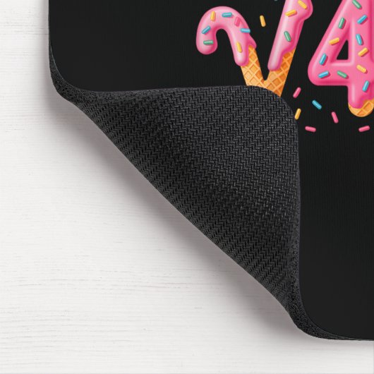 67 Ice Cream Drip Meme Square Root 4489 Slang Math Mousepad (Ecke)