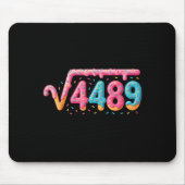 67 Ice Cream Drip Meme Square Root 4489 Slang Math Mousepad (Vorne)
