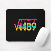67 Ice Cream Drip Meme Square Root 4489 Slang Math Mousepad (Mit Mouse)