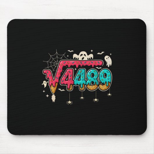 67 Ice Cream Drip Meme Square Root 4489 Slang Math Mousepad (Vorne)