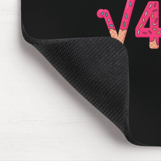 67 Ice Cream Drip Meme Square Root 4489 Slang Math Mousepad (Ecke)